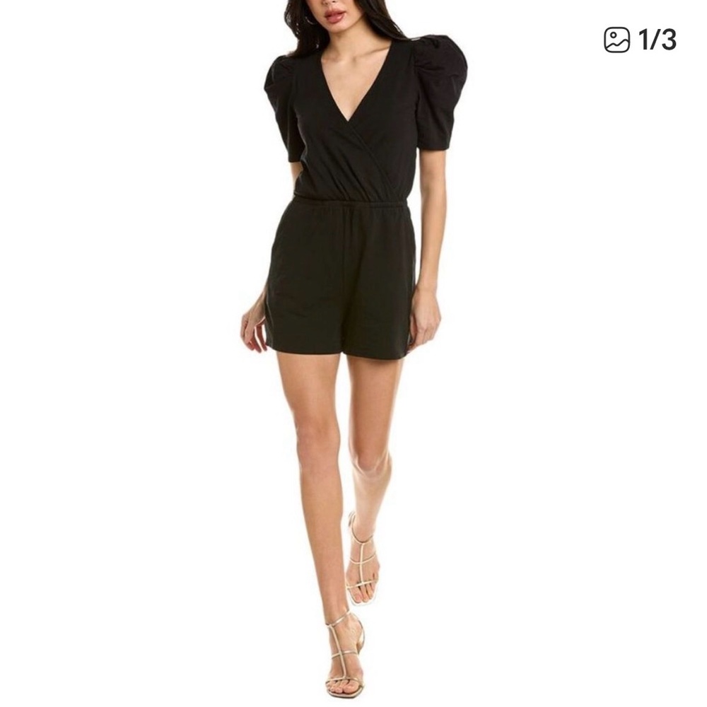 Nation LTD Elegant Black Playsuit